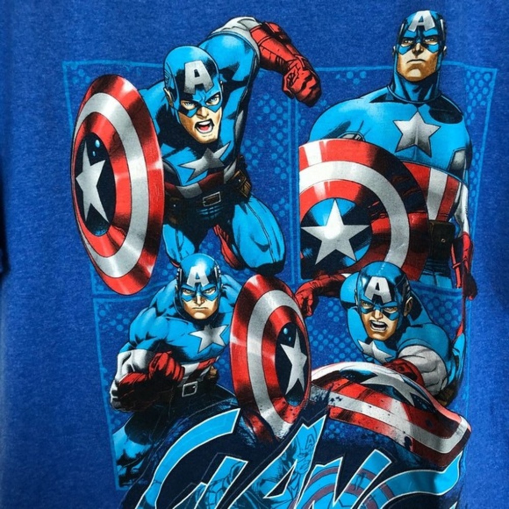 🦸🏻 marvel captain america clang‎ t shirt - Picture 3 of 5